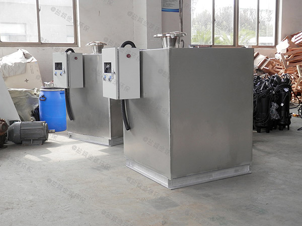负一层双泵污水提升装置安装尺寸
